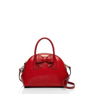 Kate Spade Leland Montreal Avenue dynasty red bag